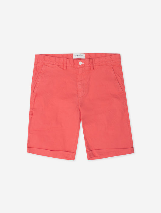 Regular Sunfaded Shorts Sunset Pink