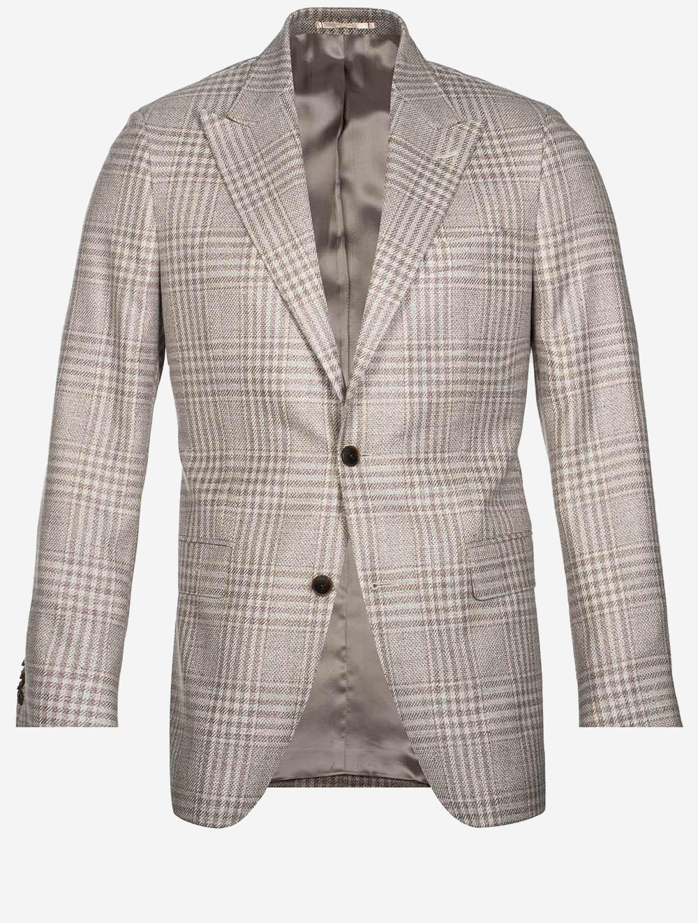 Check Jacket Beige