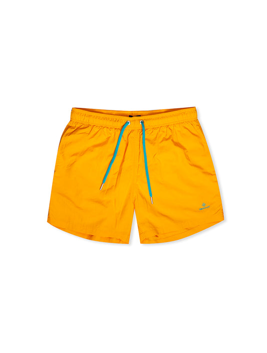 Classic Fit Swim Shorts Dahlia Orange