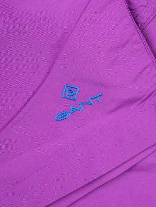 GANT Classic Fit Swim Shorts Dark Violet