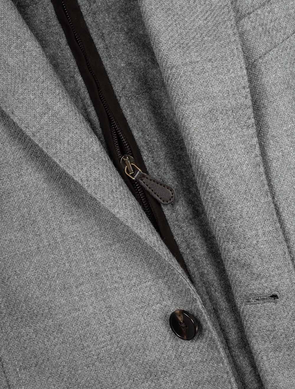 Lubiam Master Travel With Insert Jacket Grey AI5