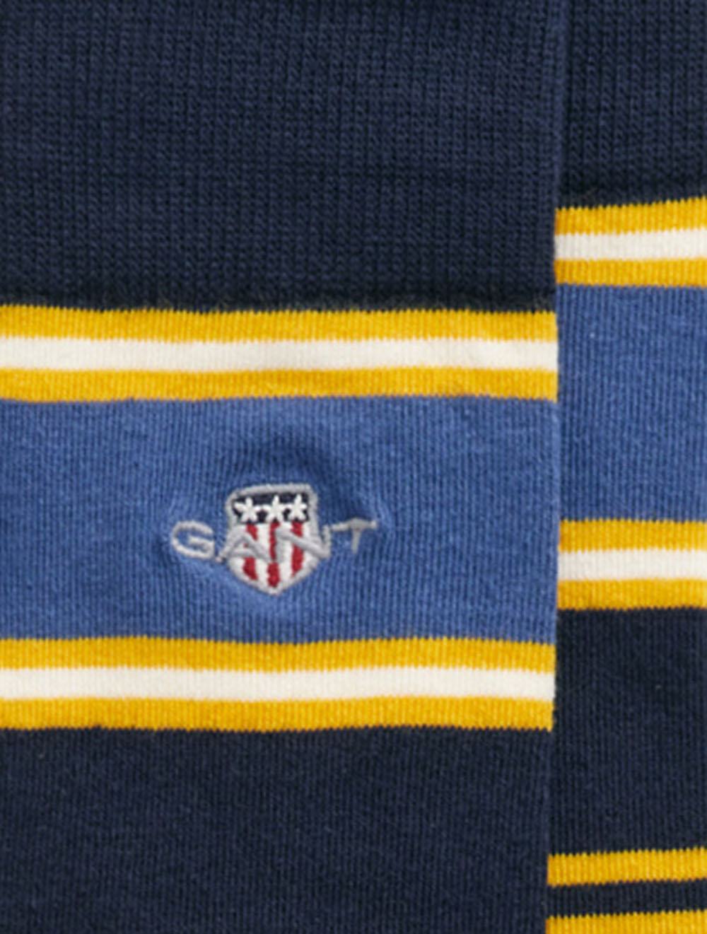 Gant Shield Rugger Stripe Socks Evening Blue AI1