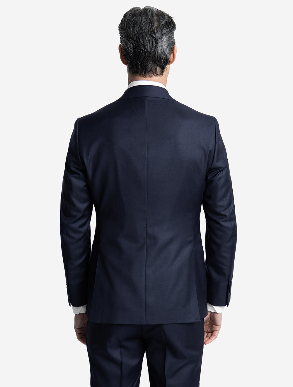 Plain 2-Piece Suit Navy