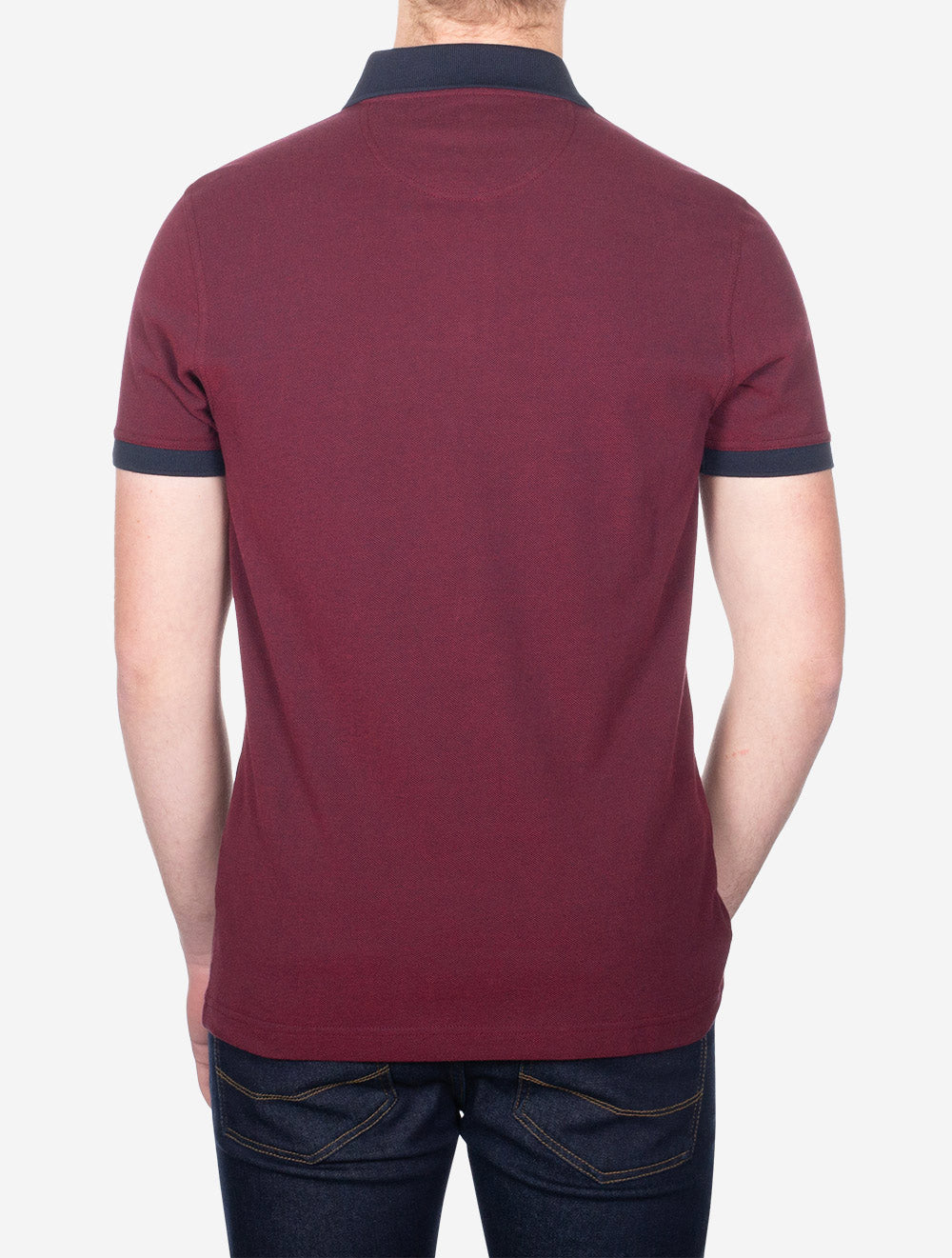 Essential Sports Polo Mix Dark Red