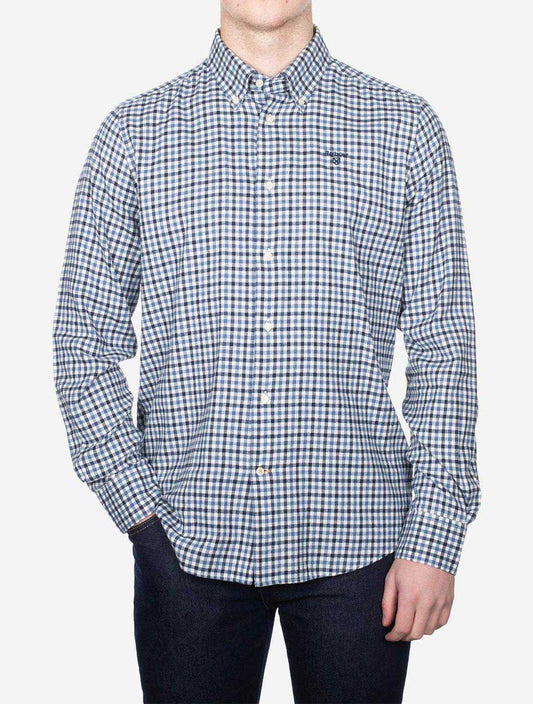 BARBOUR Finkle Tailored Shirt Navy