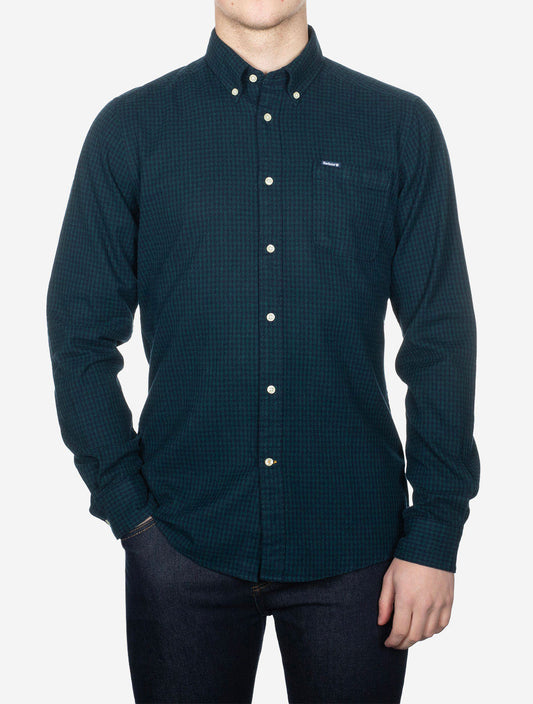 BARBOUR Geston Tailored Shirt Green