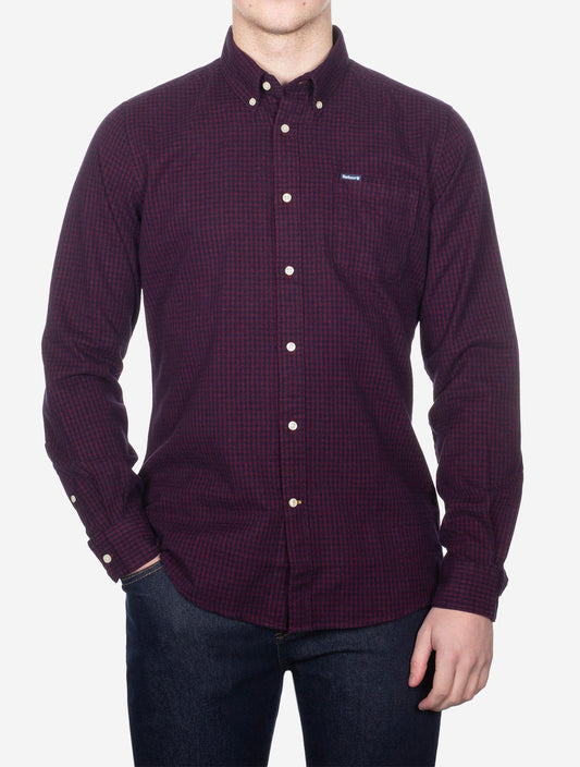 BARBOUR Geston Tailored Shirt Red