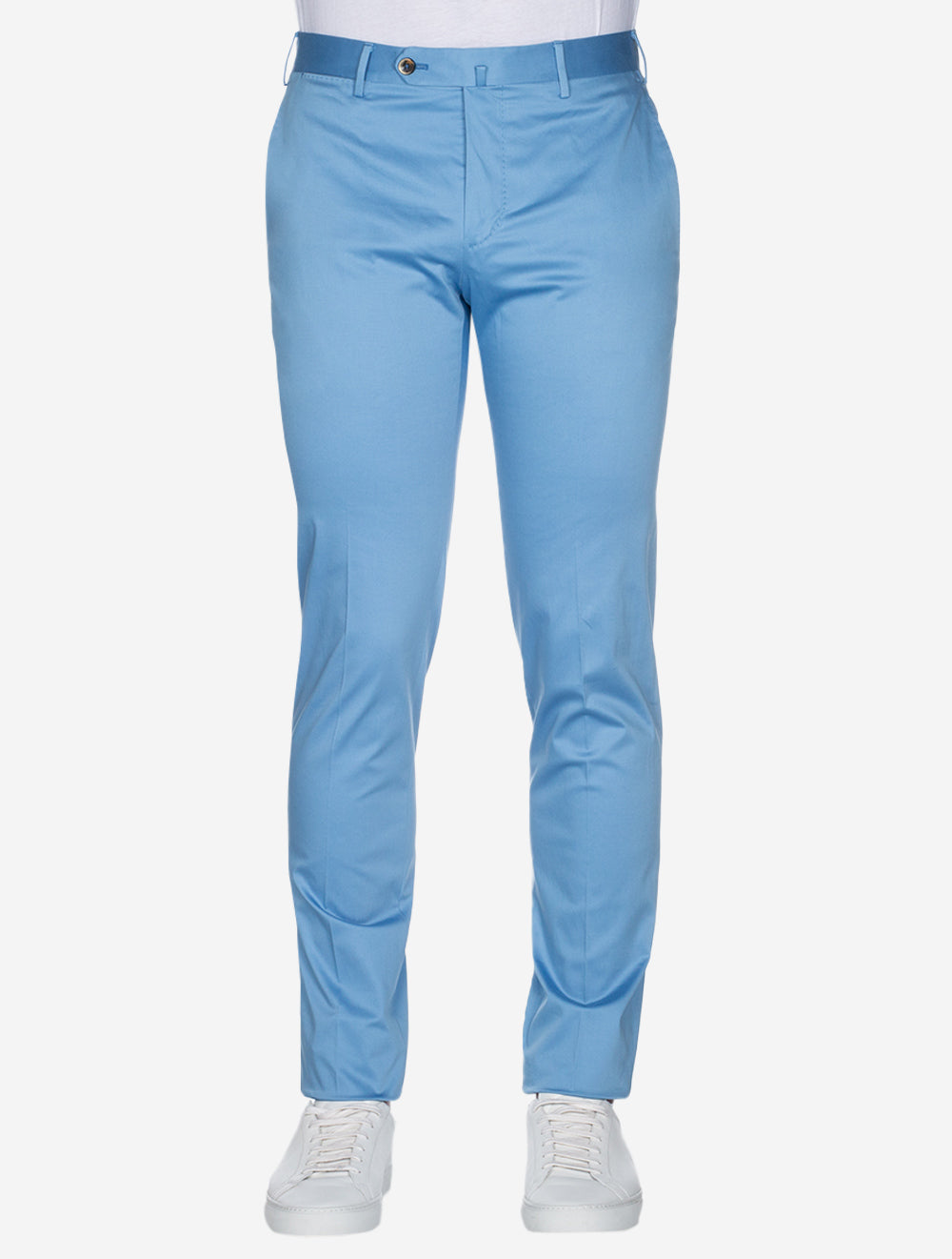 Pt01 Formal Stretch Chino Duck Egg Blue AI1