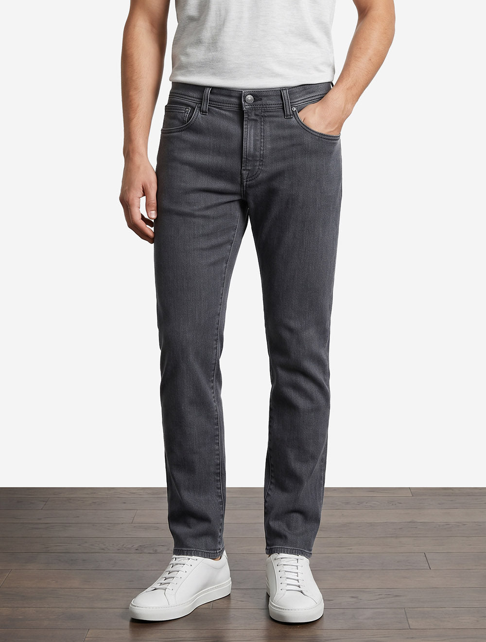 Nick 5 Pocket Jeans Grey