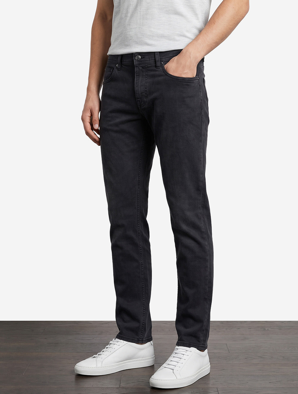 Bobby Slim Fit Gabardine Trouser Navy