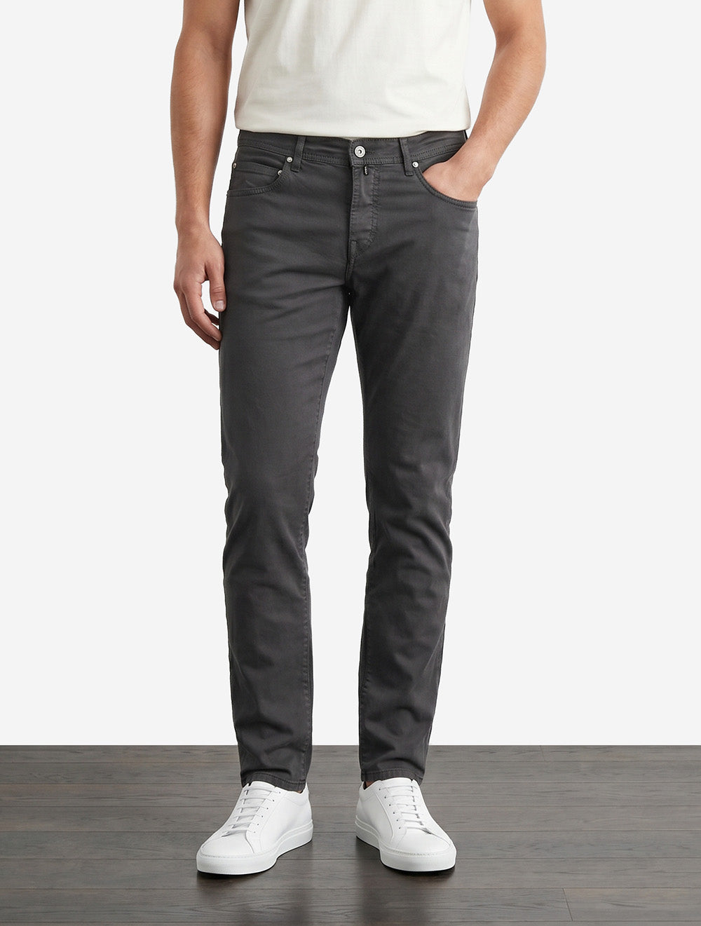 Nick 5 Pocket Super Slim Jeans Grey