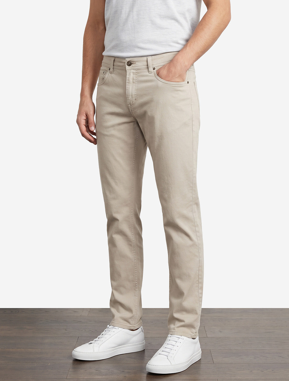 Luxury Denim Jean Beige