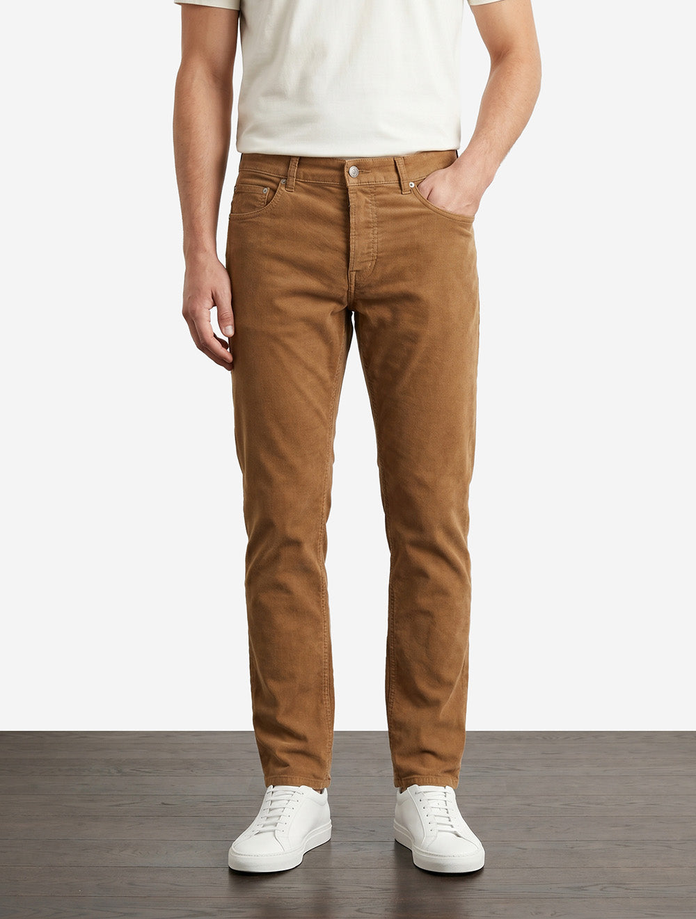 Luxury Denim Jeans Tan