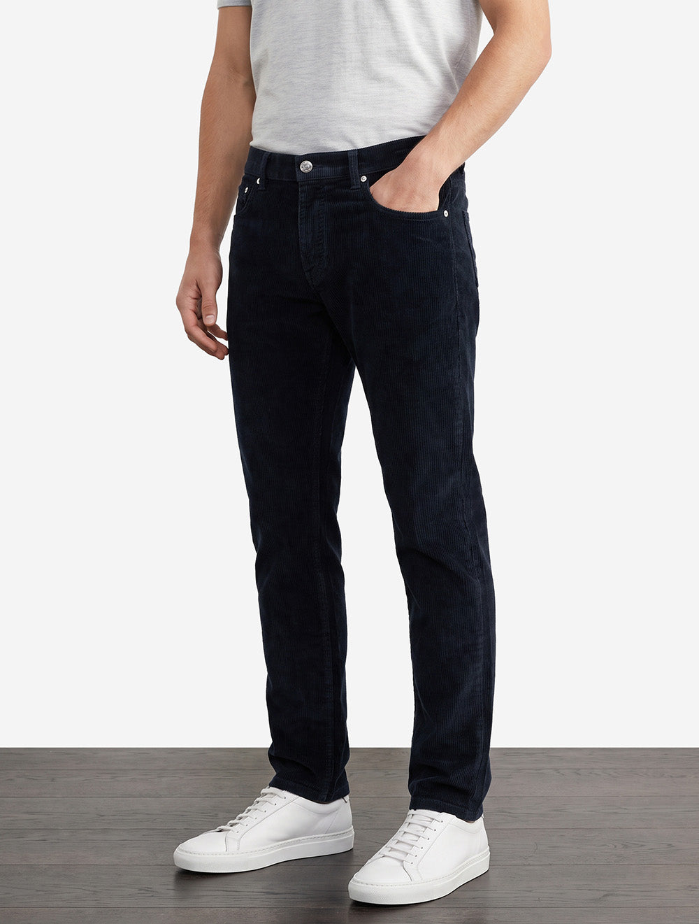 Milano Travel Corduroy Trouser Navy