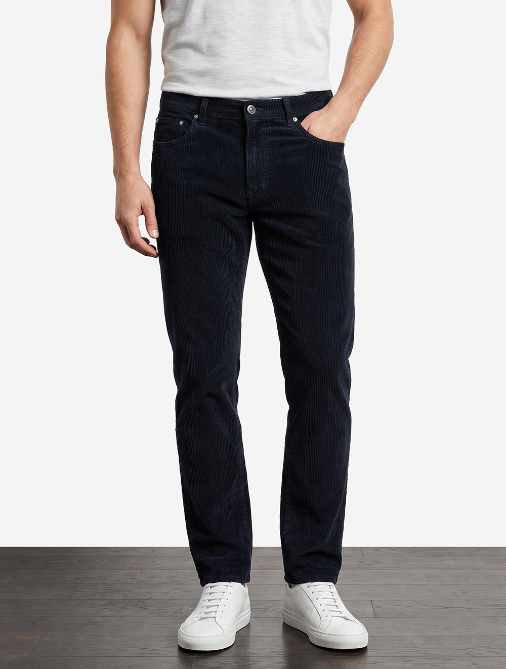 Milano Travel Corduroy Trouser Navy