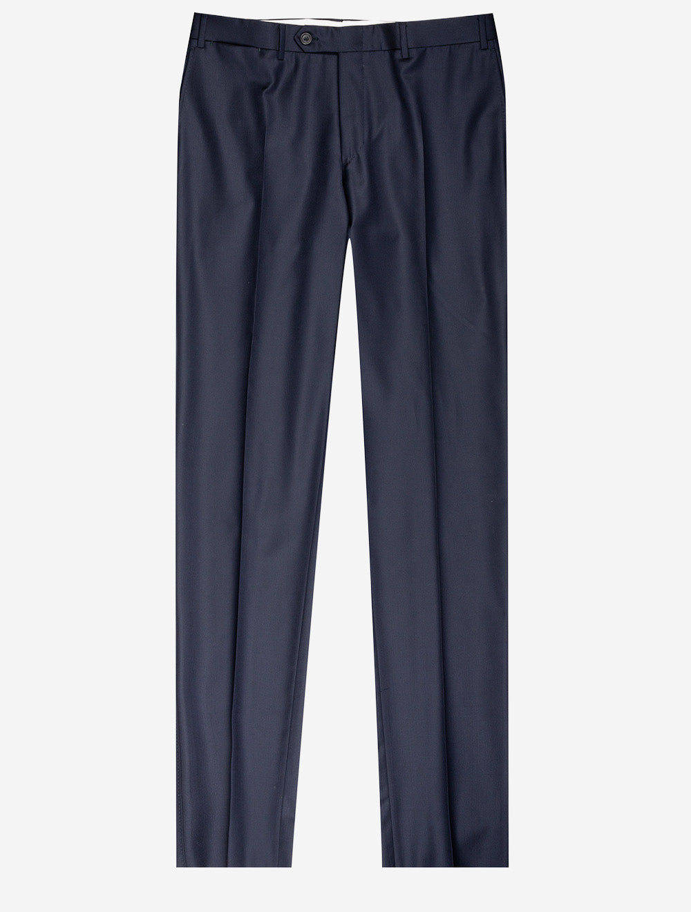 Super 150 Exclusive Wool Trousers Navy