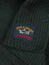 PAUL AND SHARK Knitted Scarf Green