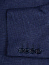 Wool Silk Linen Jacket Navy