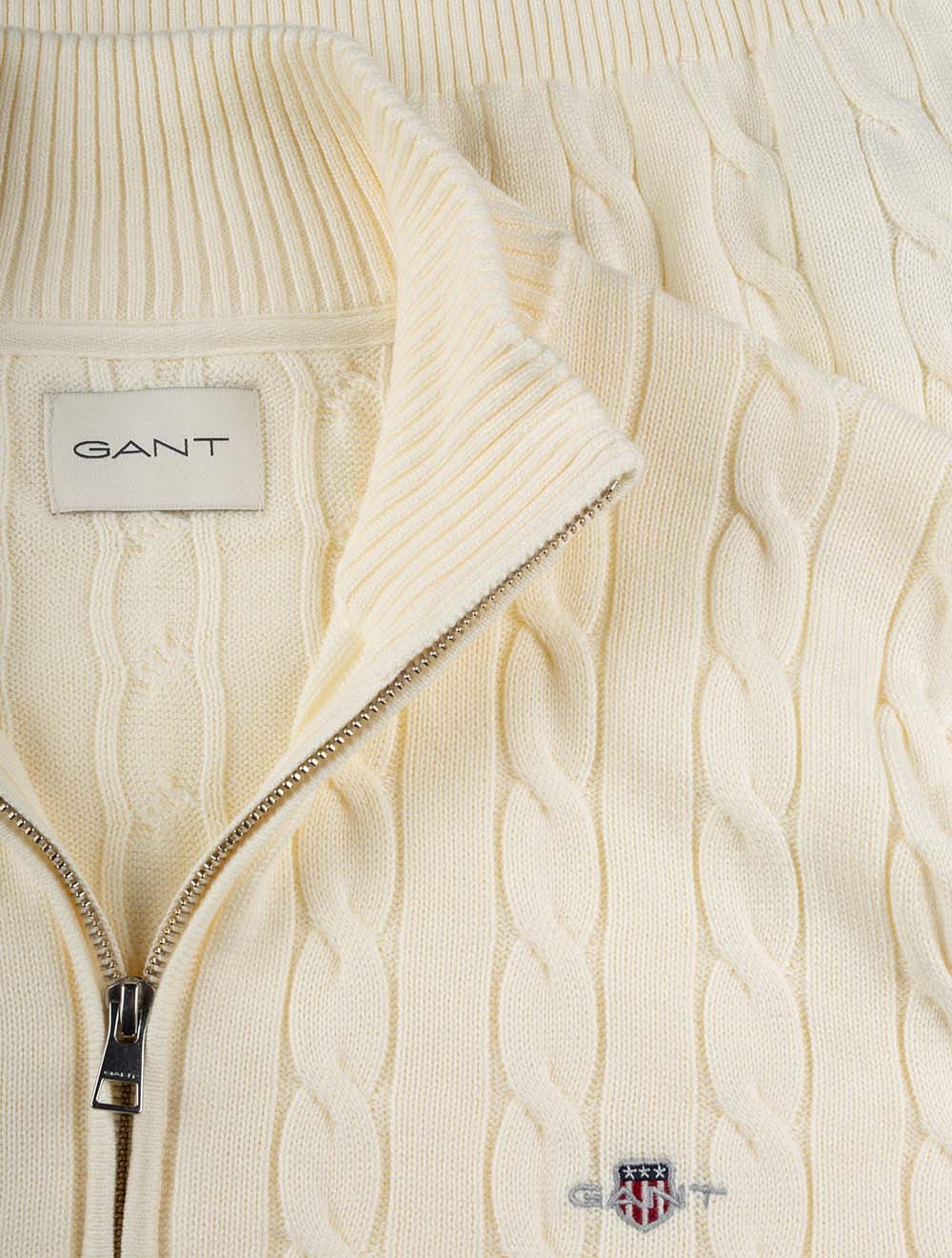 8050603A26 CREAM:130 E150 CABLE KNIT HALF ZIP SWEATER — 276A8217.jpg