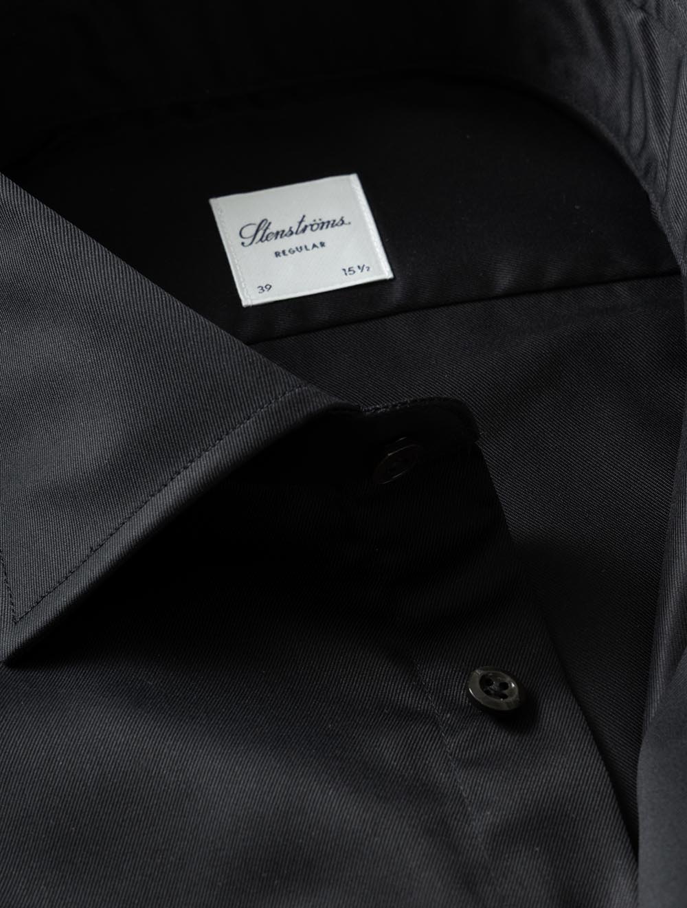 6227711465 BLACK 600 E169 STEN Plain Twill Shirt — 7S8A8611.jpg