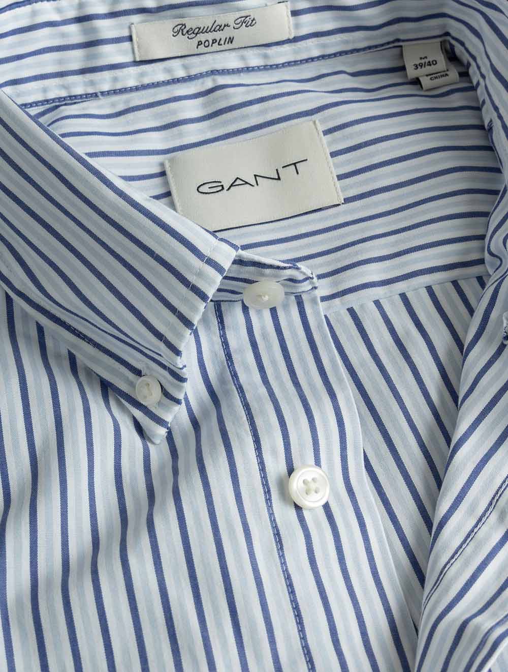 3262001A26 BLUE 457 E110 REG POPLIN STRIPE SHIRT — 7S8A8553.jpg