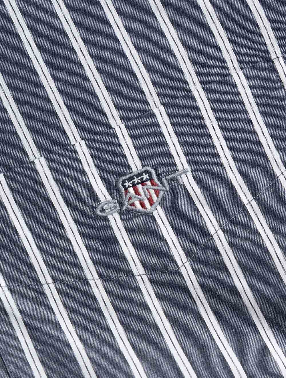 3263003A26 BLUE 409 E110 REG POPLIN STRIPE SHIRT — 7S8A1439.jpg