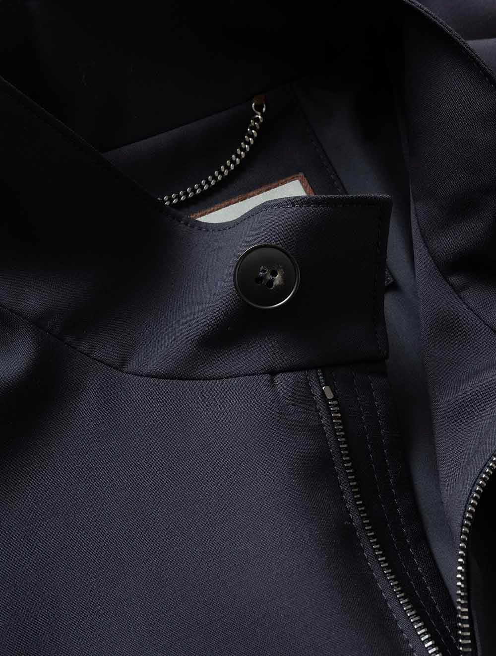 SR03429 NAVY 303 E1199 CANALI Full Zip Plain Blouson — 7S8A5130.jpg