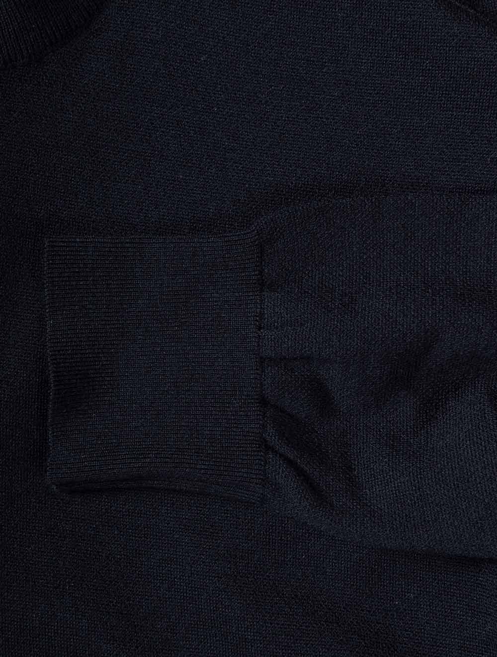 26411627 NAVY 050 E459 PAS Summer Wool HZ Sweater With — 7S8A2677.jpg