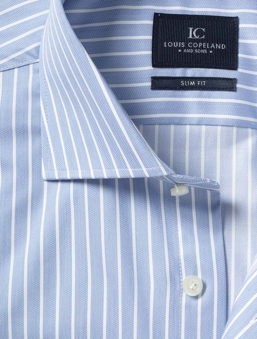 STEWARTSF BLUE E239 LC Slim Fit Stripe Shirt — 7S8A3238.jpg