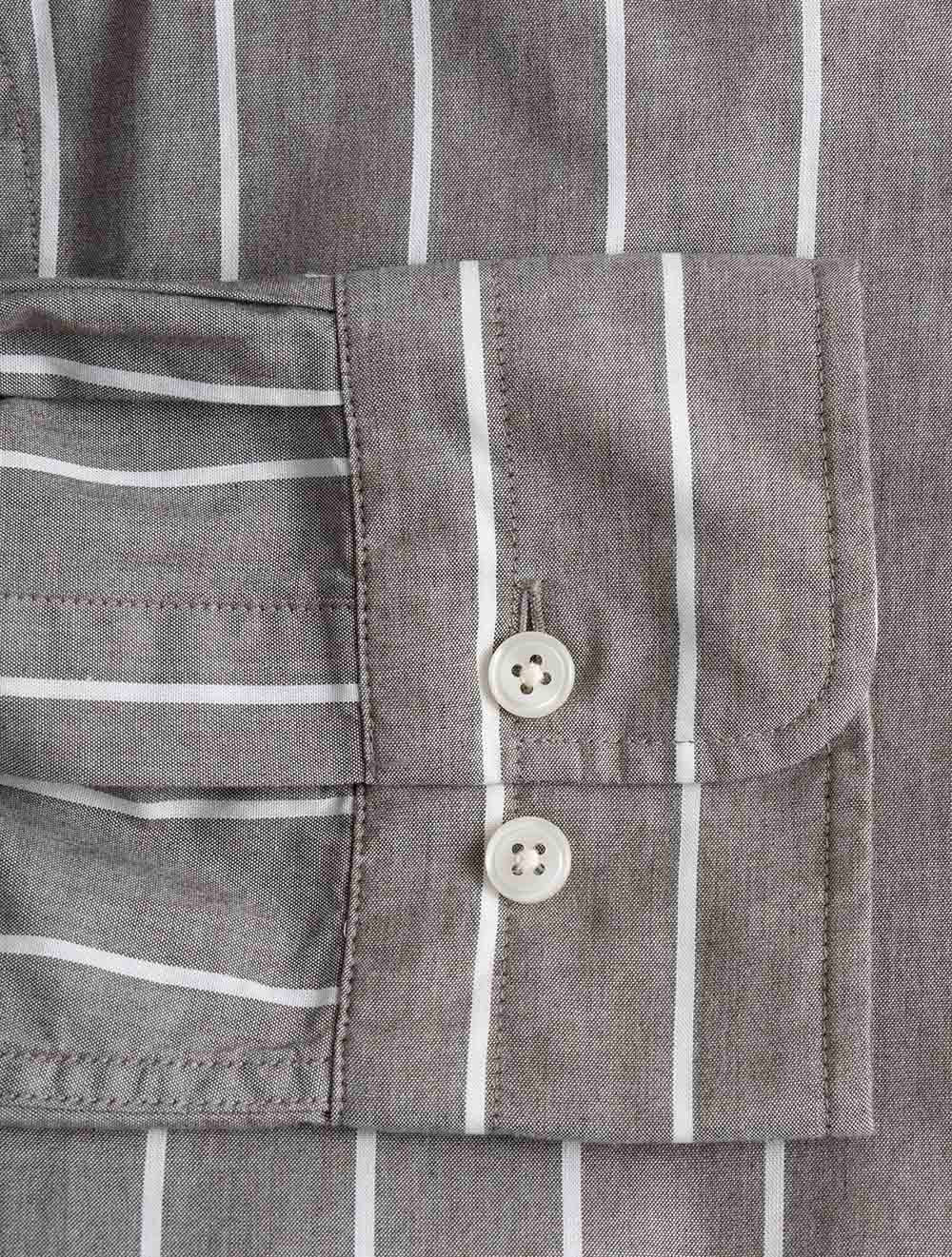 3262005A26 BROWN 281 E120 REG POPLIN MELANGE STRIPE SHIRT — 7S8A1430.jpg