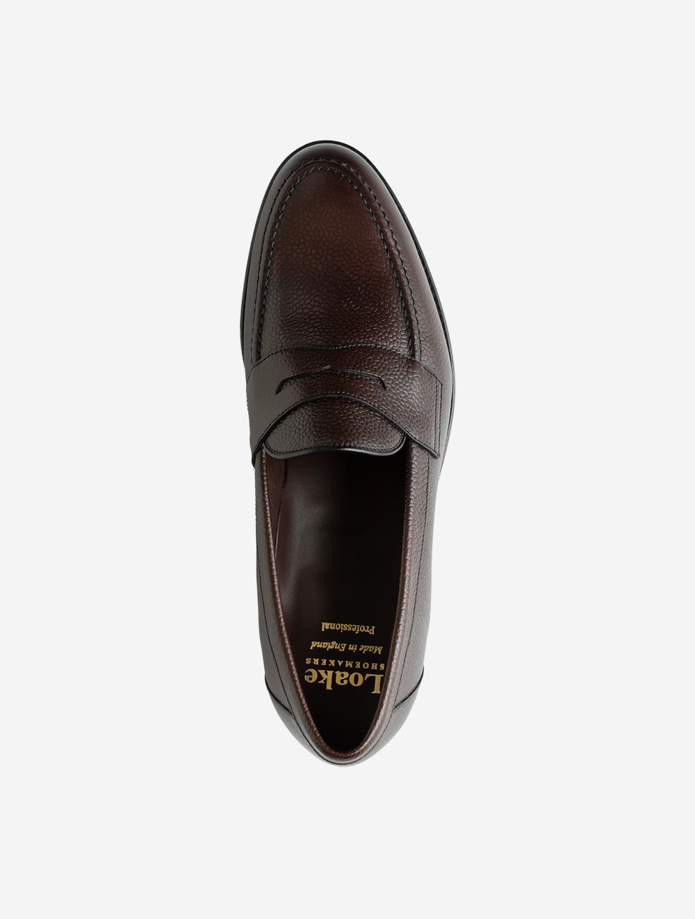IMP_GRL DK BR E329 IMPERIAL Grain Saddle Loafer — 7S8A6241.jpg