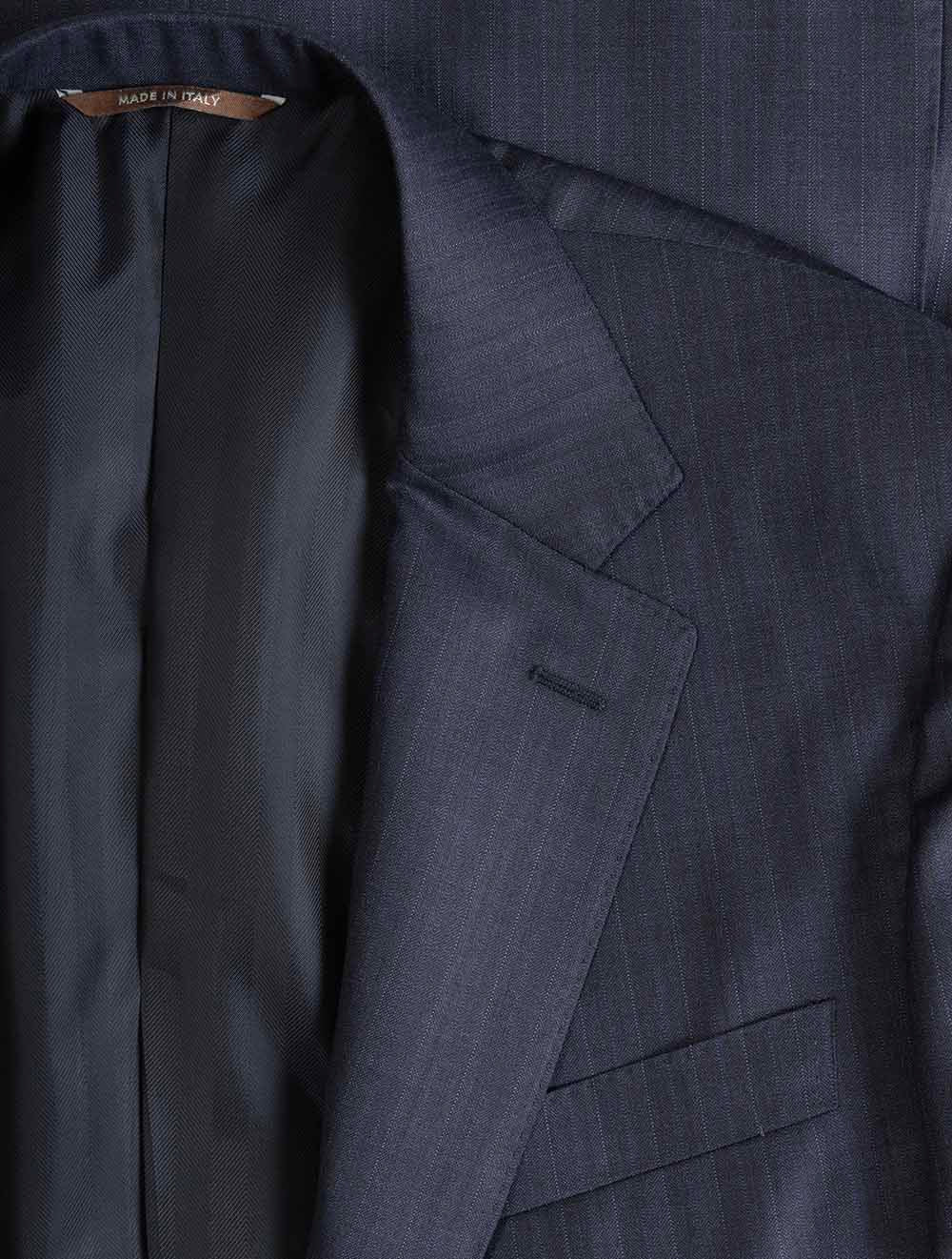 BX00570 NAVY 310 E2699 CANALI Self Stripe 2p Suit — 7S8A5788.jpg