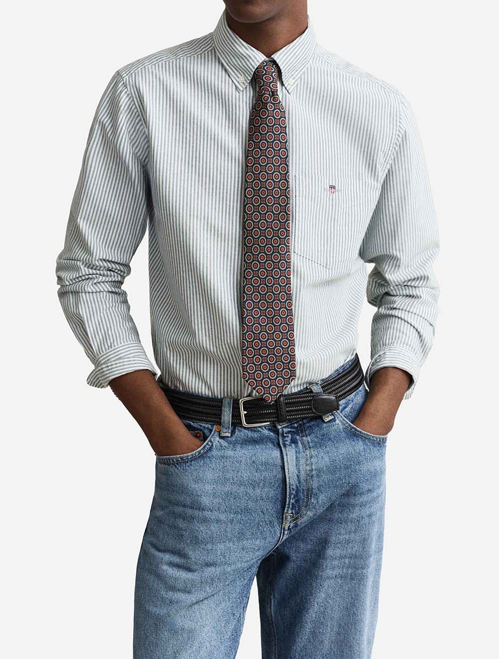 3000230A26 EMERAL 321 E120 REG CLASSIC OXFORD STRIPE SHIRT — 2 3000230A26 EMERAL 321 E120 REG CLASSIC OXFORD STRIPE SHIRT.jpg