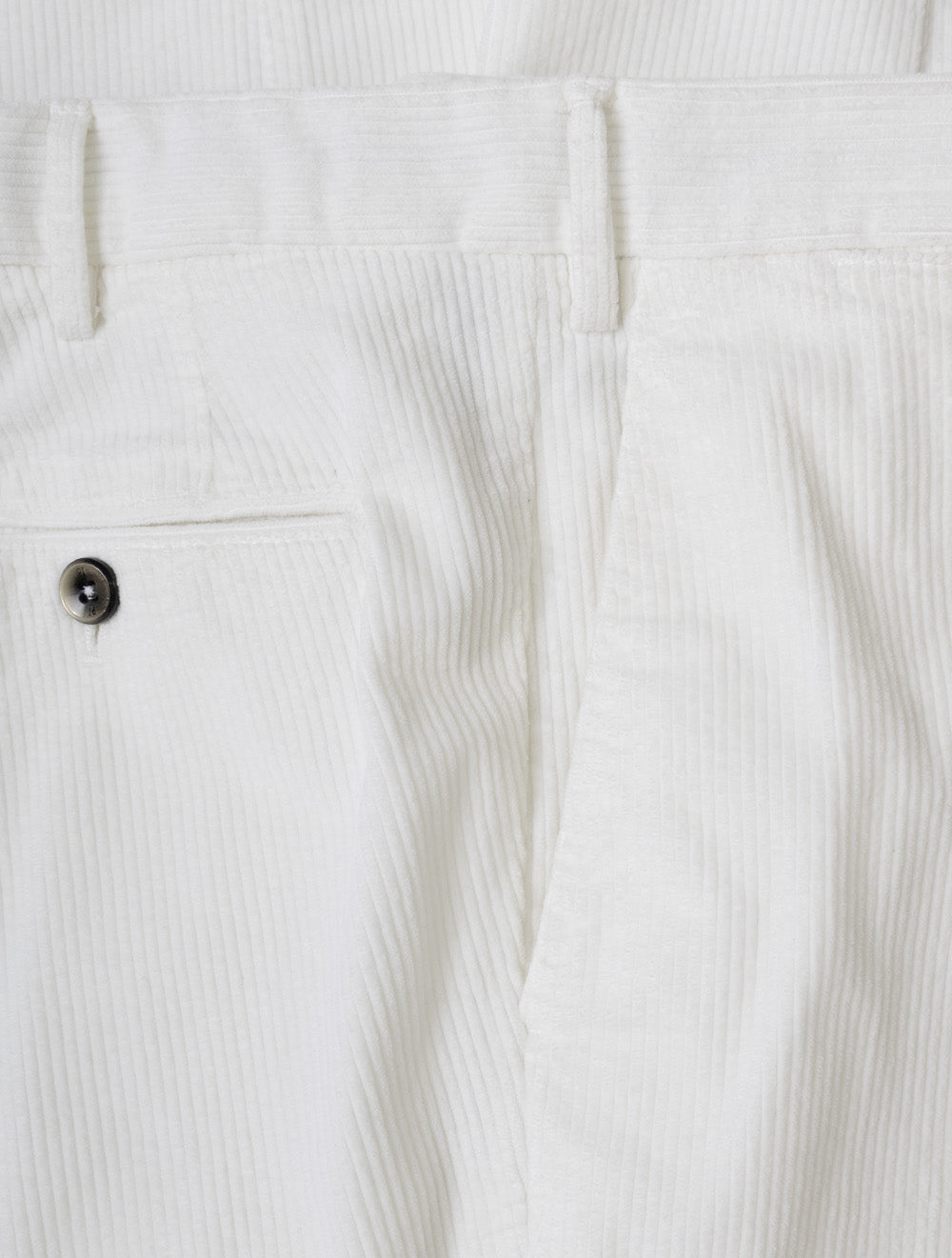 TU87 WHITE:N010 E309 PT01 Cord Trouser — 7S8A6852.jpg