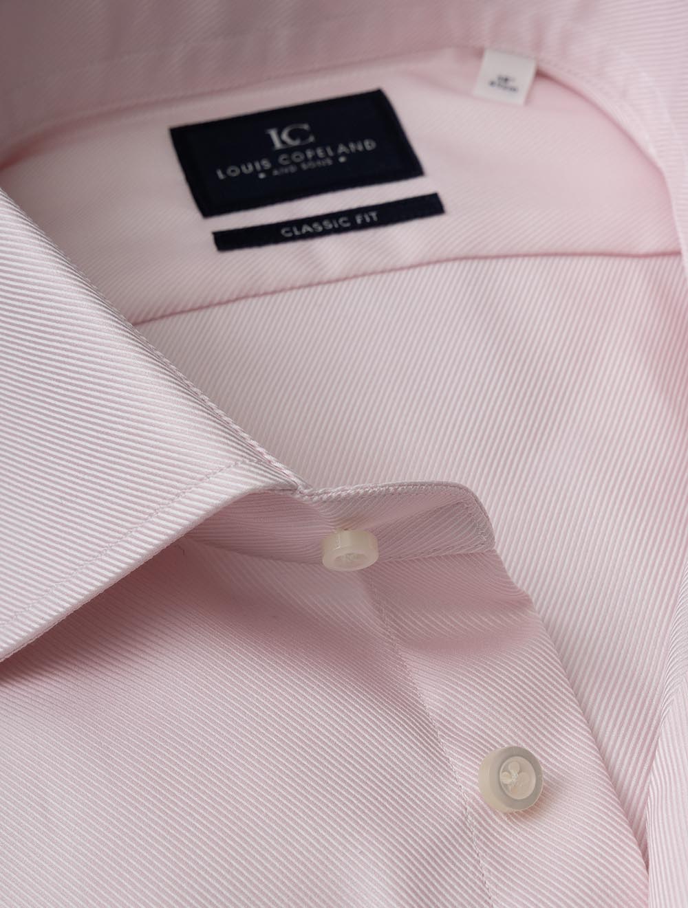KLOSTERSCF PINK E229 Louis Copeland Classic Twill Shirt — 7S8A0533.jpg