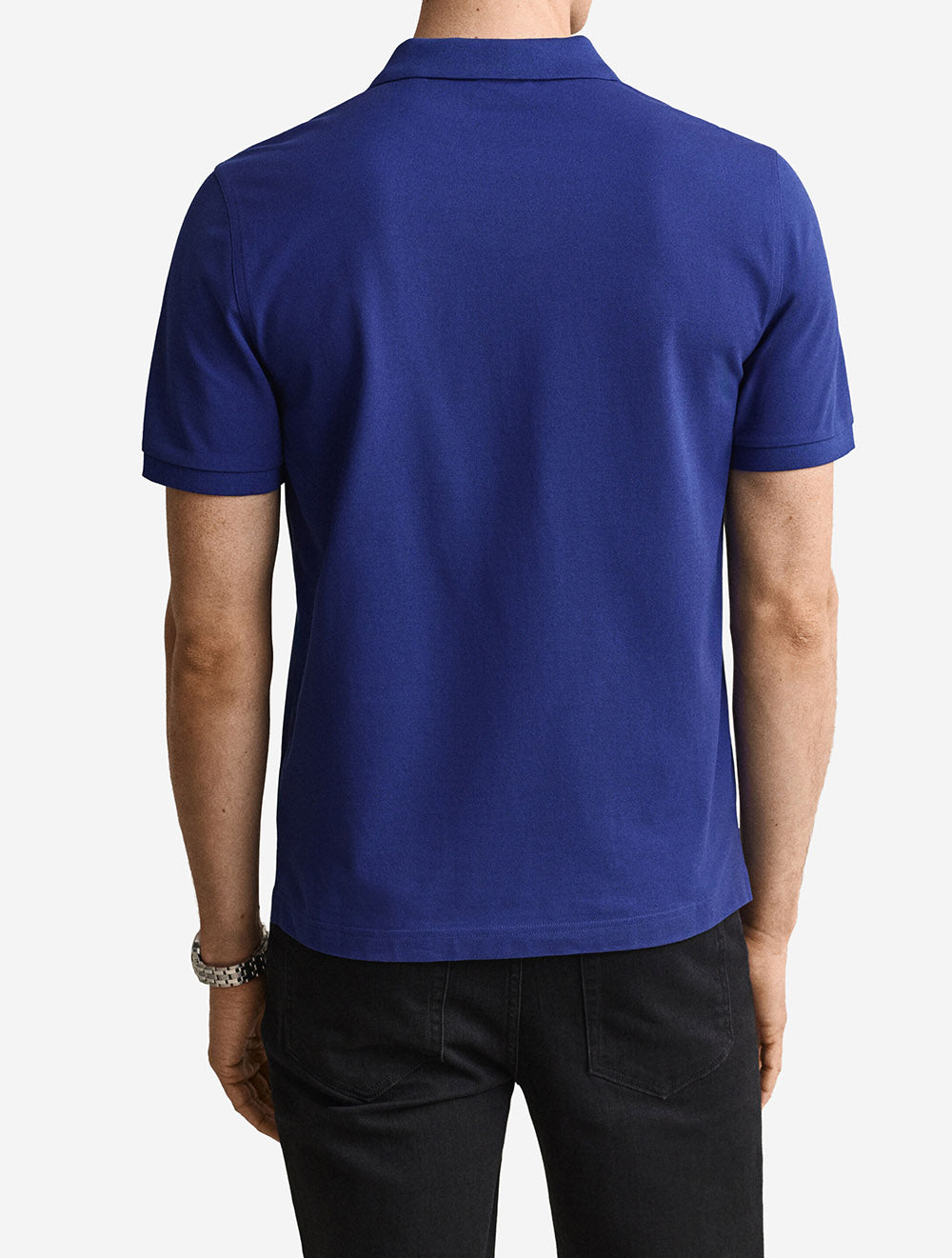 2210A26 BLUE 435 E100 CLASSIC REGULAR POLO SHIRT — 3 2210A26 BLUE 4352.jpeg