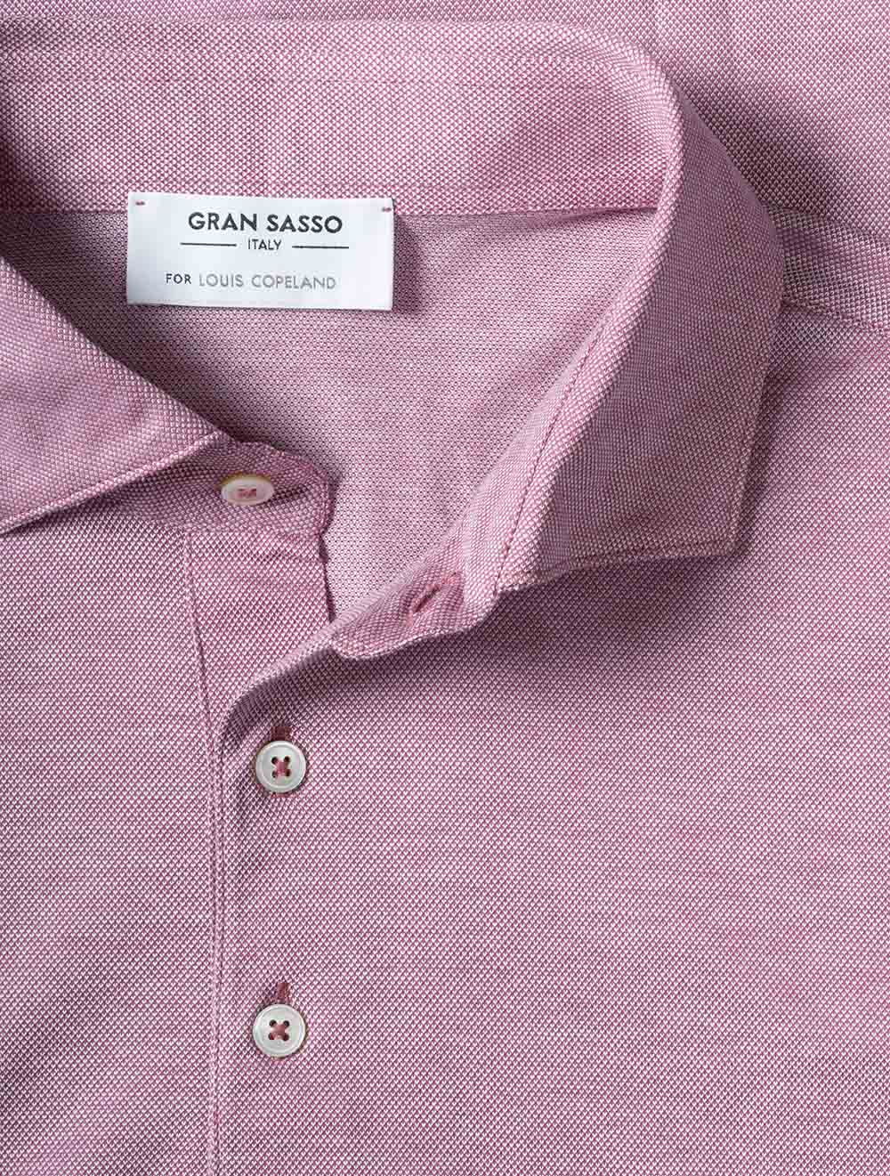 6010372710 P 265 E159 Gran Sasso 3bttn Polo Shirt — 7S8A4062.jpg