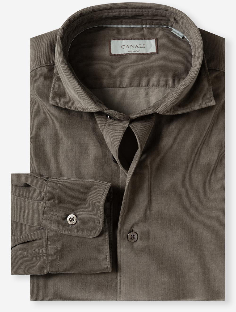 GM03361 Brown 511 E269 Canali Corduroy Casual Shirt — 7S8A8152.jpg