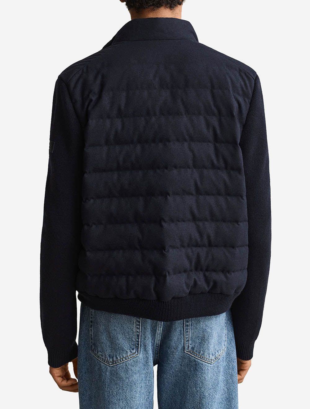 7006647A26 BLUE 433 E380 INSULATED HYBRID FLANNEL JACKET — 3 7006647-433-model-bv-1.jpeg
