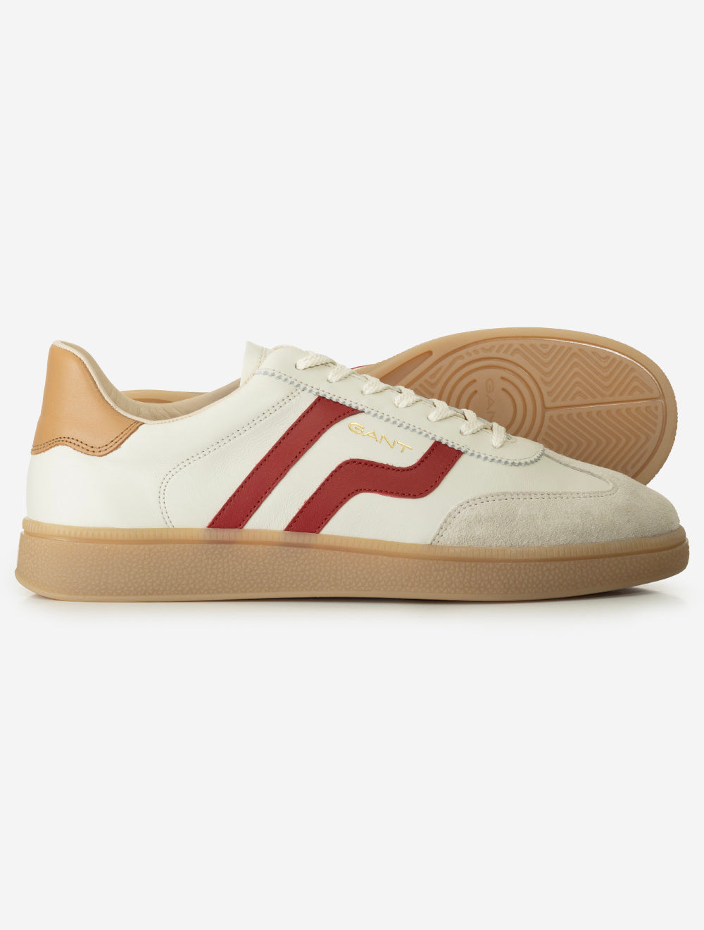 32631207 WHITE G192 E160 Gant Cuzmo Leather Suede Sneaker — 7S8A5039.jpg