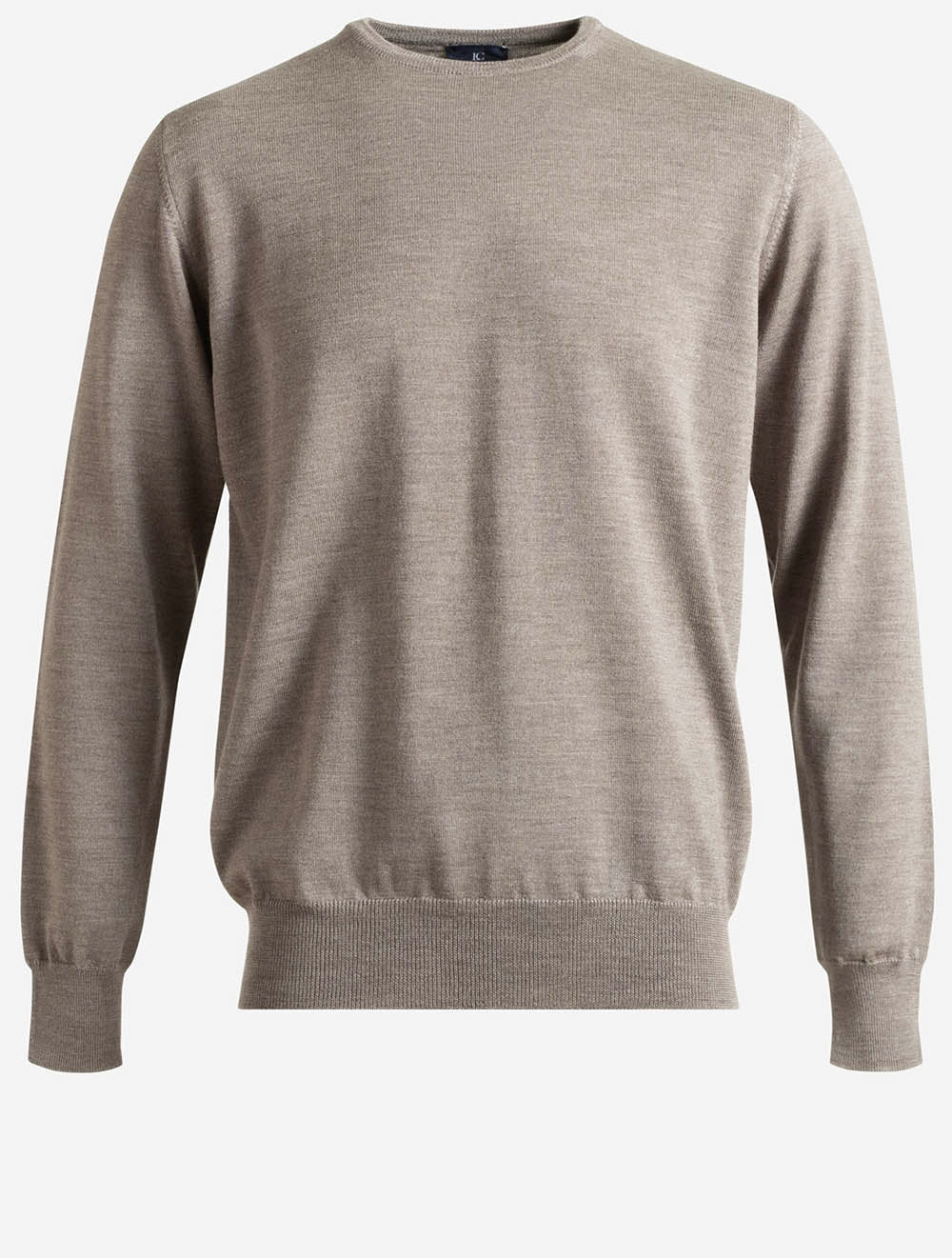 19501 BROWN 2944 E159 LC Merino Wool Crew Neck — 7S8A8394.jpg