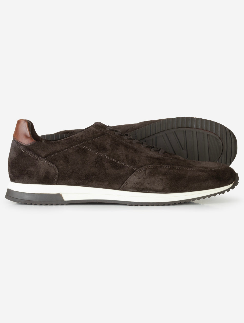 BANS CHOCO E225 LOAKE BANNISTER SUEDE TRAINER — 7S8A6232.jpg