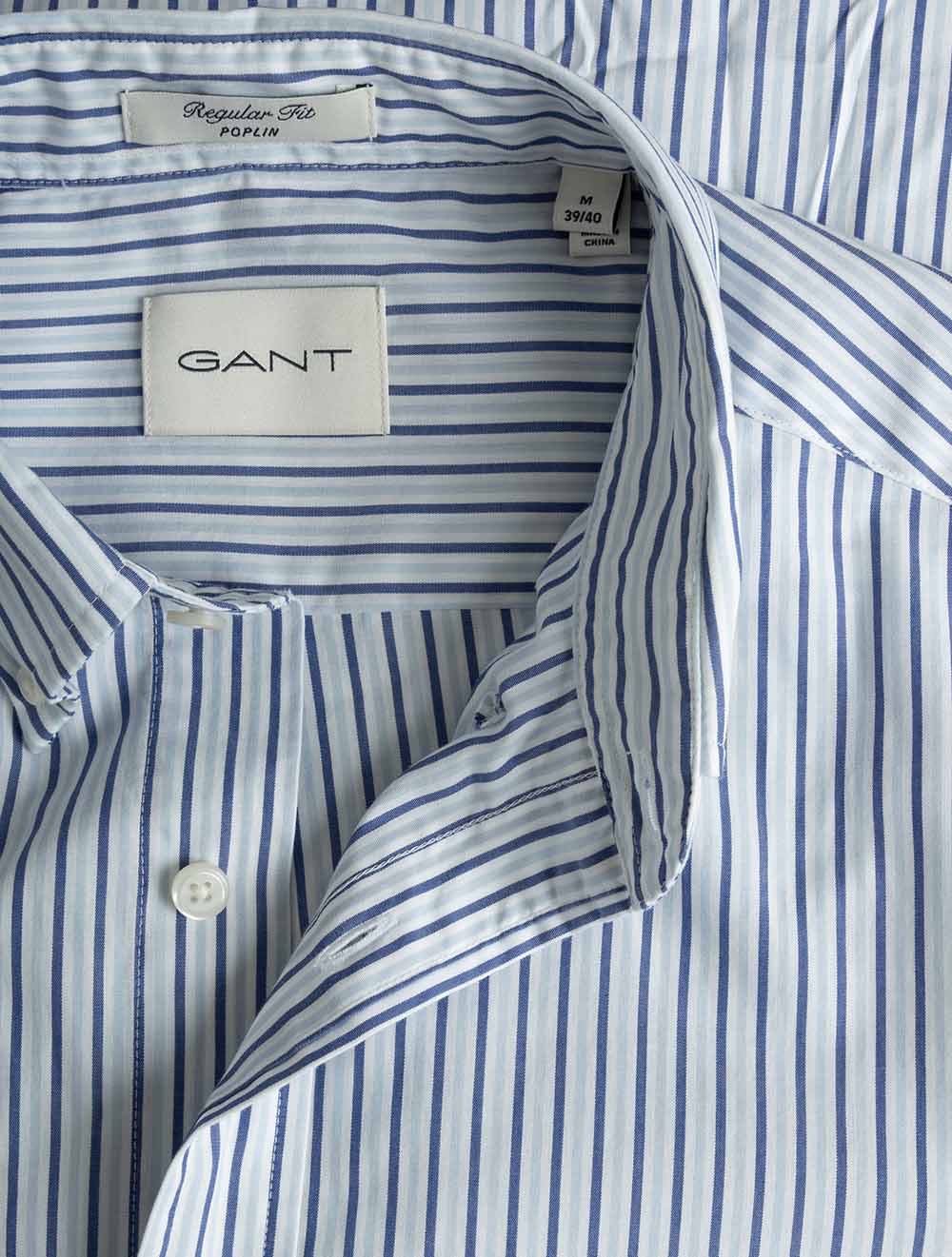 3262001A26 BLUE 457 E110 REG POPLIN STRIPE SHIRT — 7S8A8552.jpg