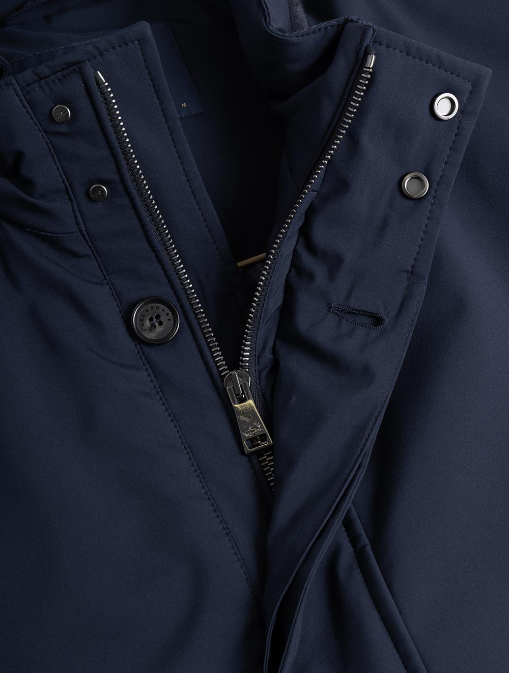 99312005 NAVY 013 E849 Paul And Shark Woven Carcoat — 7S8A1200.jpg