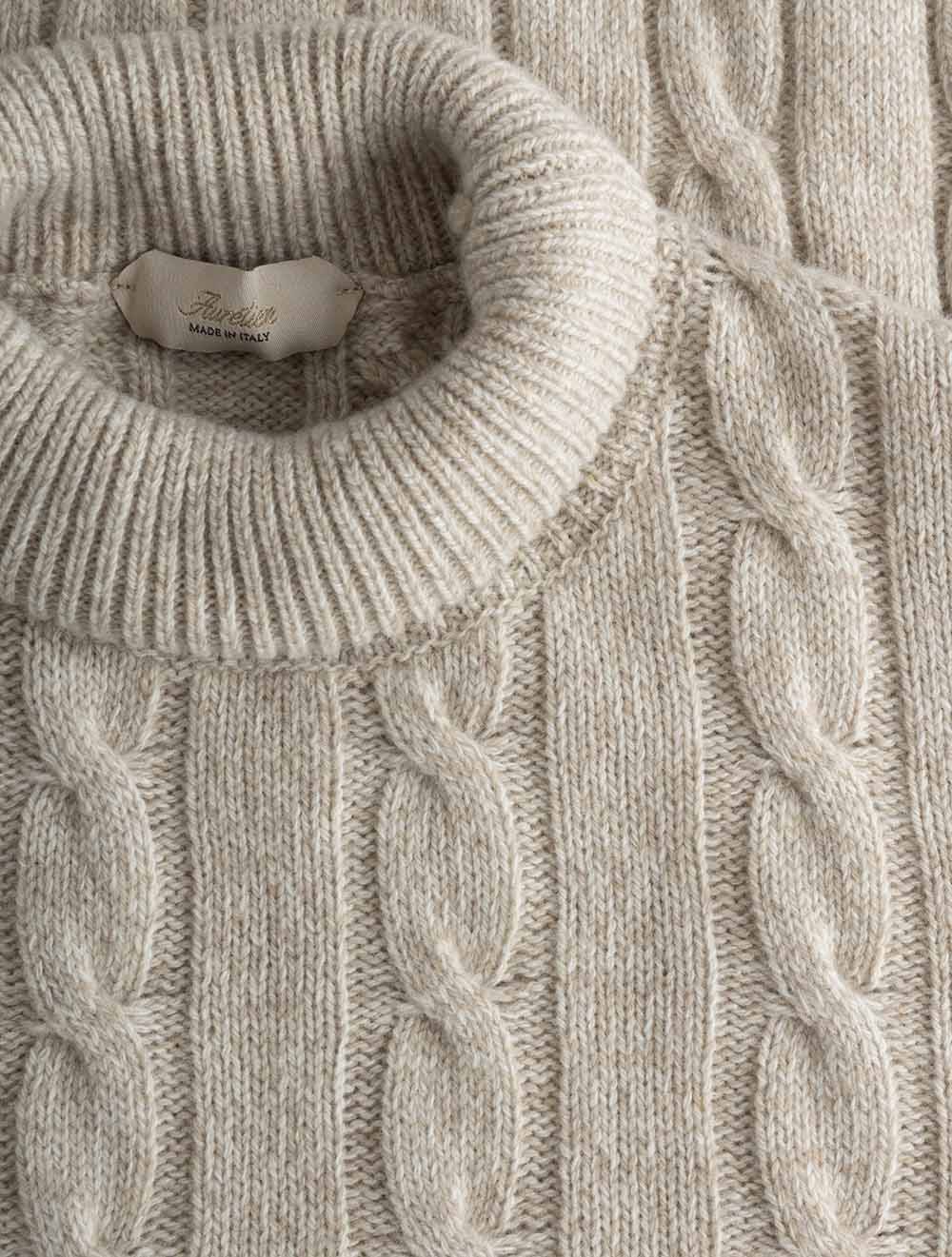 02130001 BEIGE 260 E265 Aurelien Mouline Cable Knit Tur — 7S8A1668.jpg