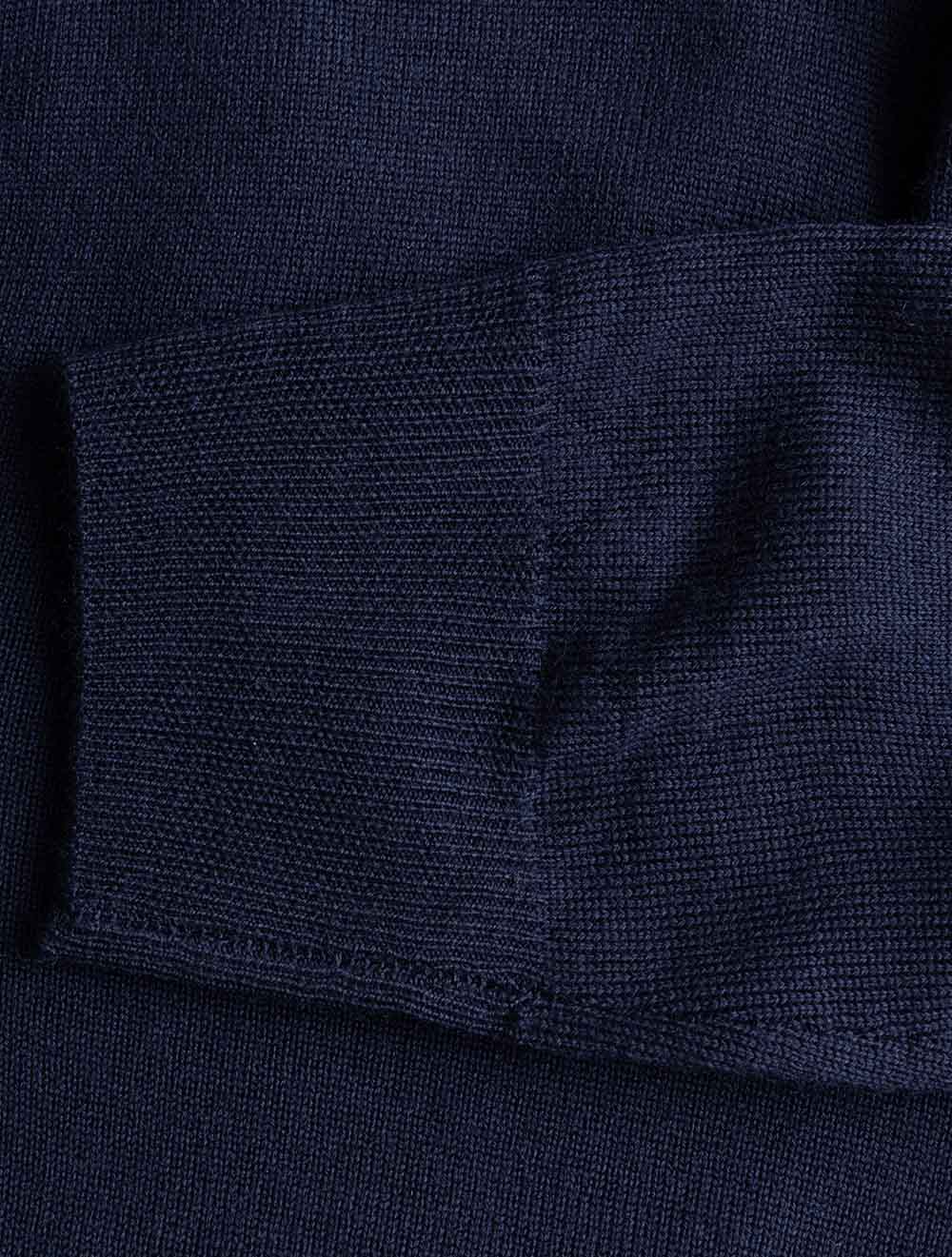 02140003 NAVY 410 E185 Aurelien LS Buttonless POLO — 7S8A1303.jpg