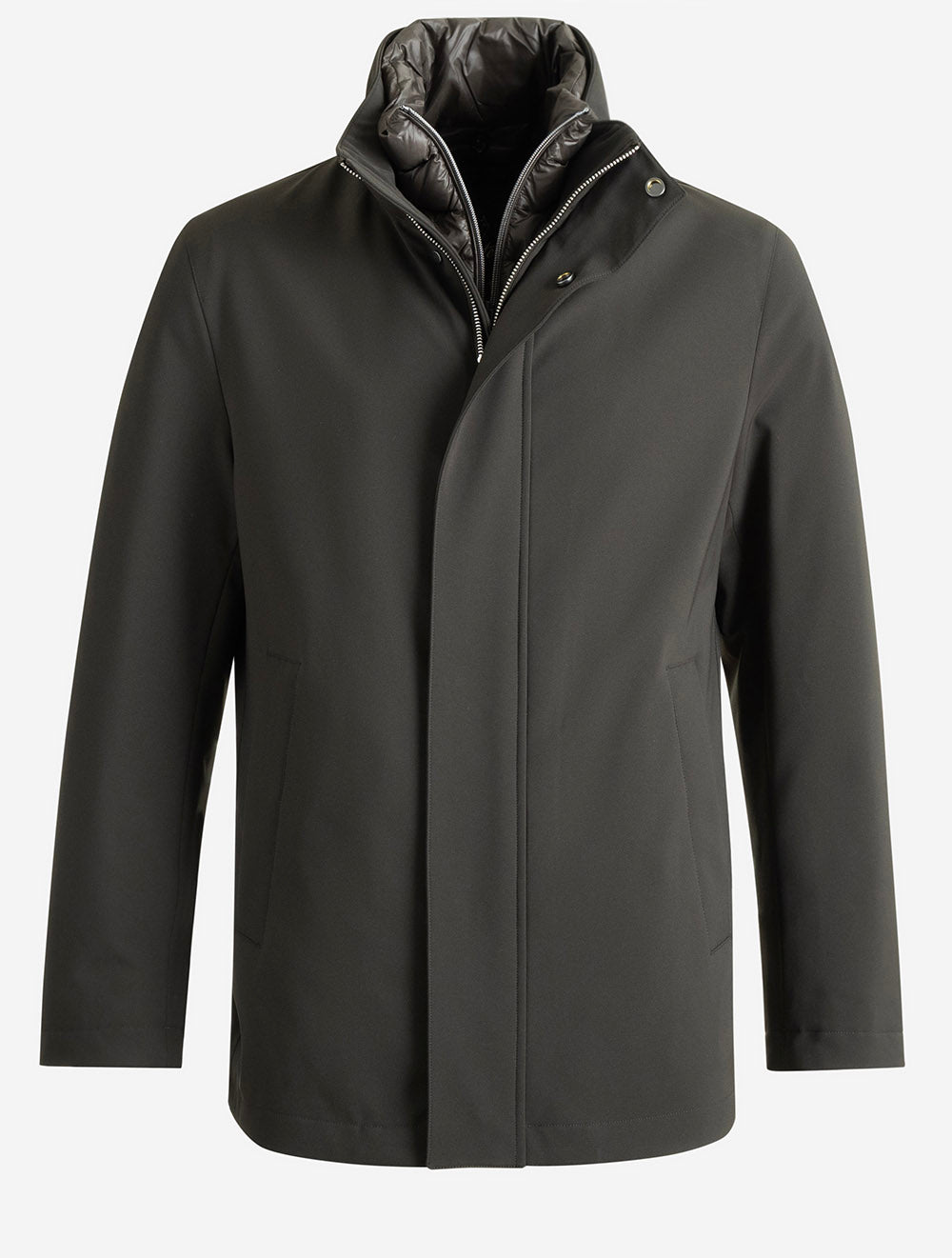 F11MUCX911 OLIVE 38 E1049 Montecore Short Down Coat — 7S8A0889.jpg