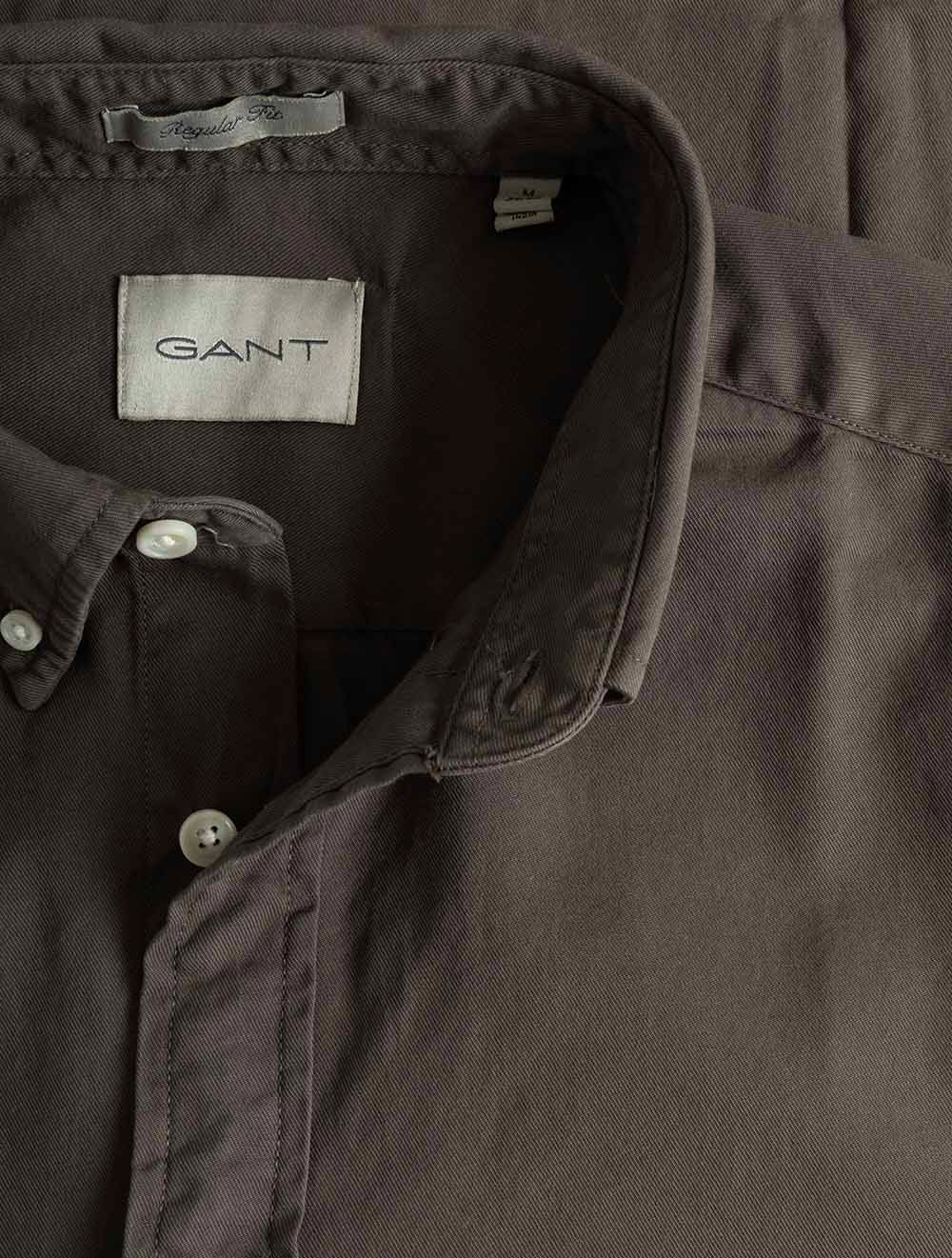 3250203A26 BROWN 262 E130 REG GMNT DYED TWILL SHIRT — 7S8A8534.jpg