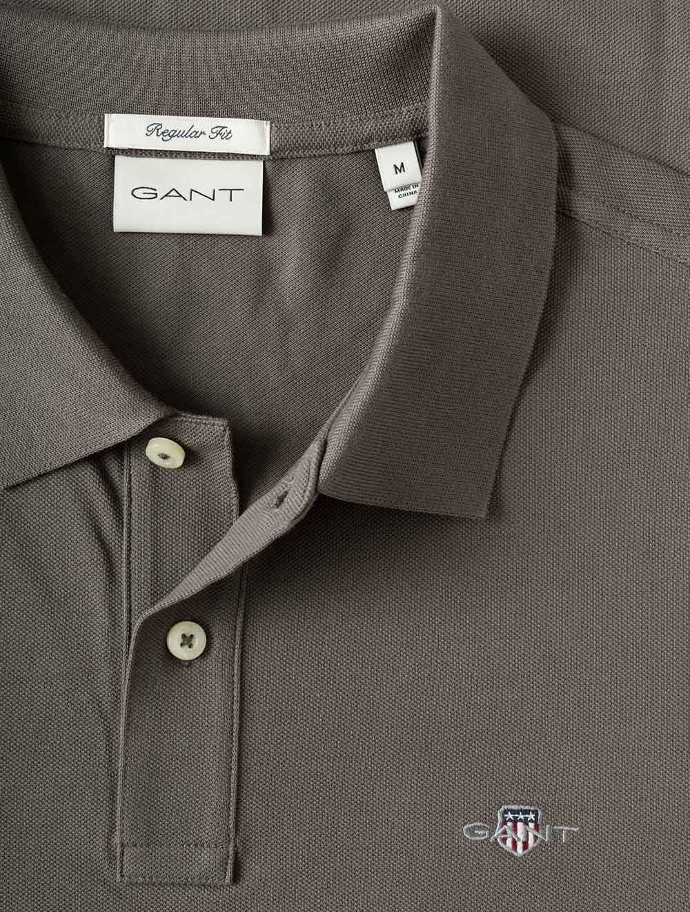 2210A26 TAUPE 260 E100 CLASSIC REGULAR POLO SHIRT — 7S8A8756.jpg