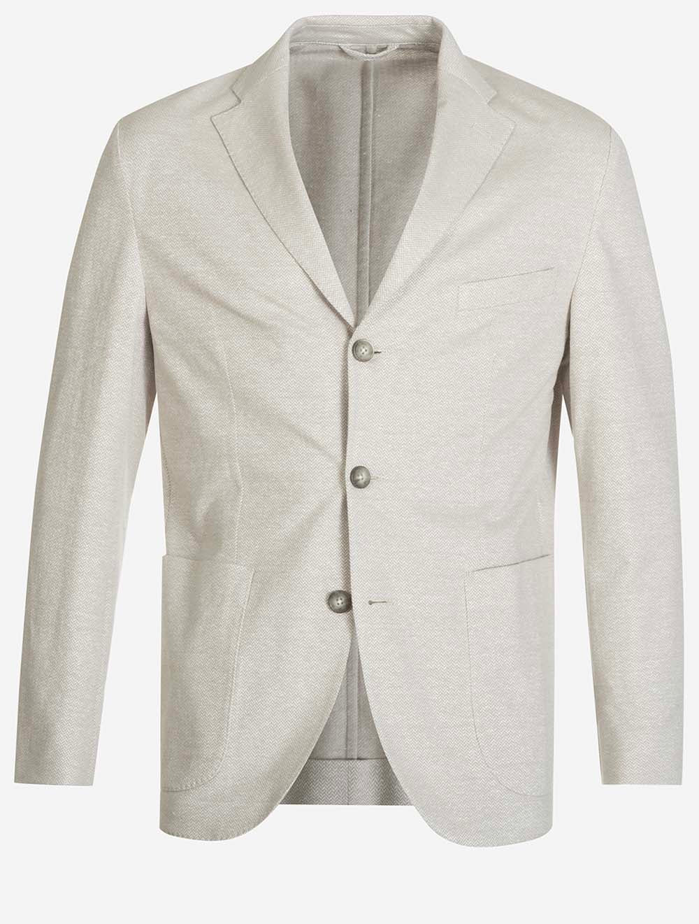 100014695 BEIGE 32 E699 ETON Herringbone Soft Jacket — 7S8A5622.jpg